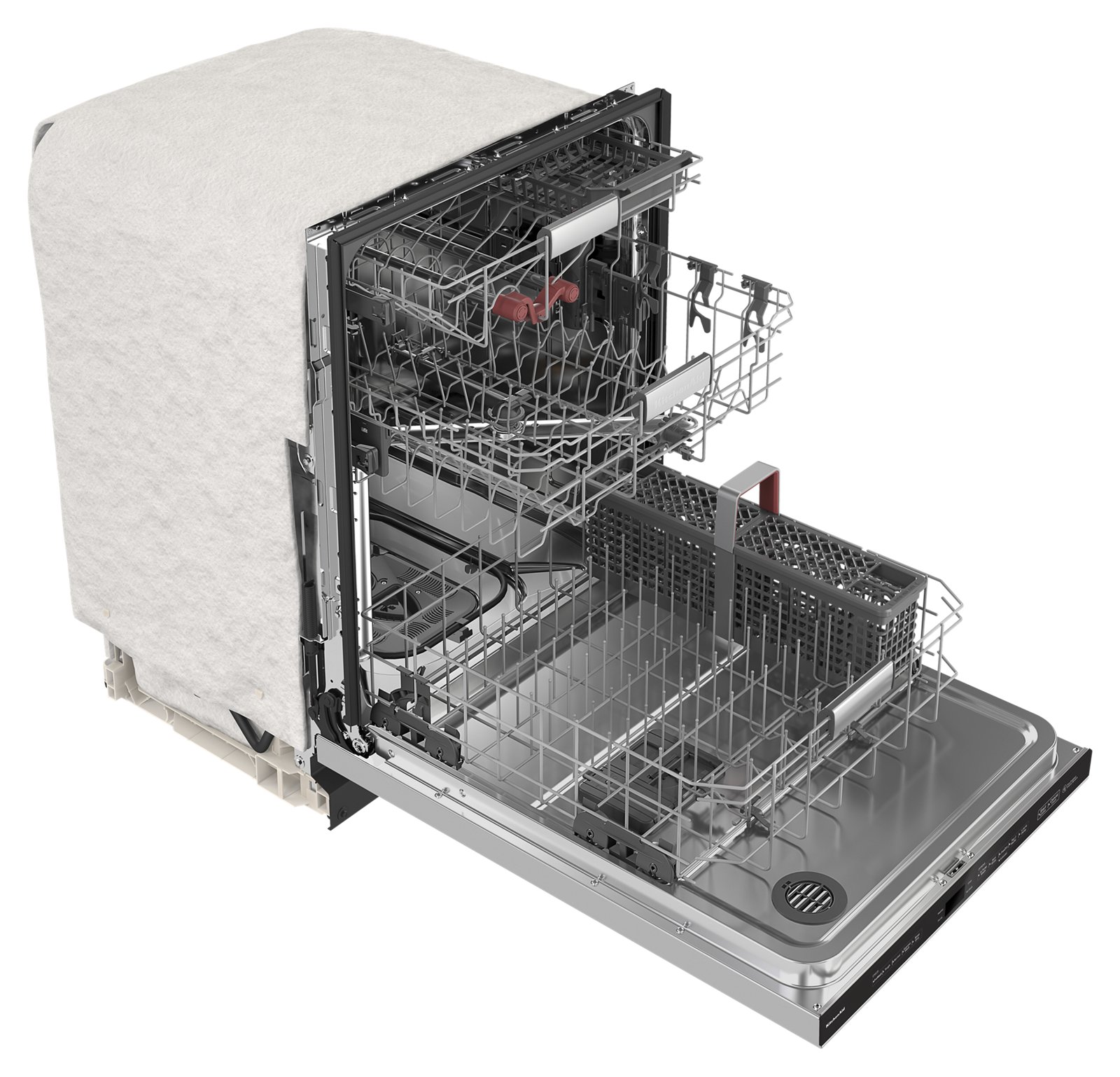 KDTM604KPS Kitchenaid Top Control Dishwasher with Towel Handle - Stainless Steel-3