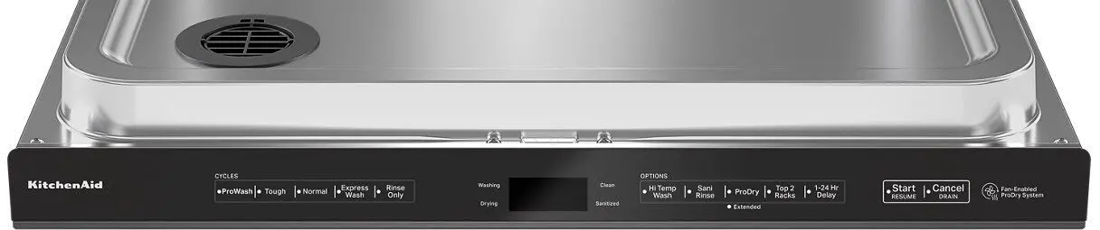 KDPM604KBS Kitchenaid Top Control Dishwasher - Black Stainless Steel-3