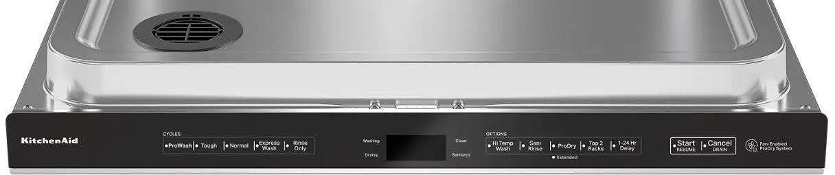 KDPM604KPS Kitchenaid Top Control Dishwasher - Stainless Steel-2