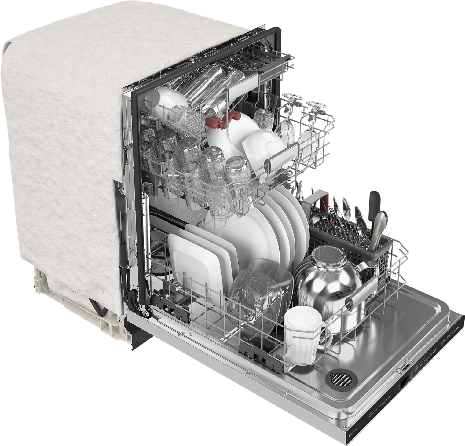 KDPM604KPS Kitchenaid Top Control Dishwasher - Stainless Steel-6