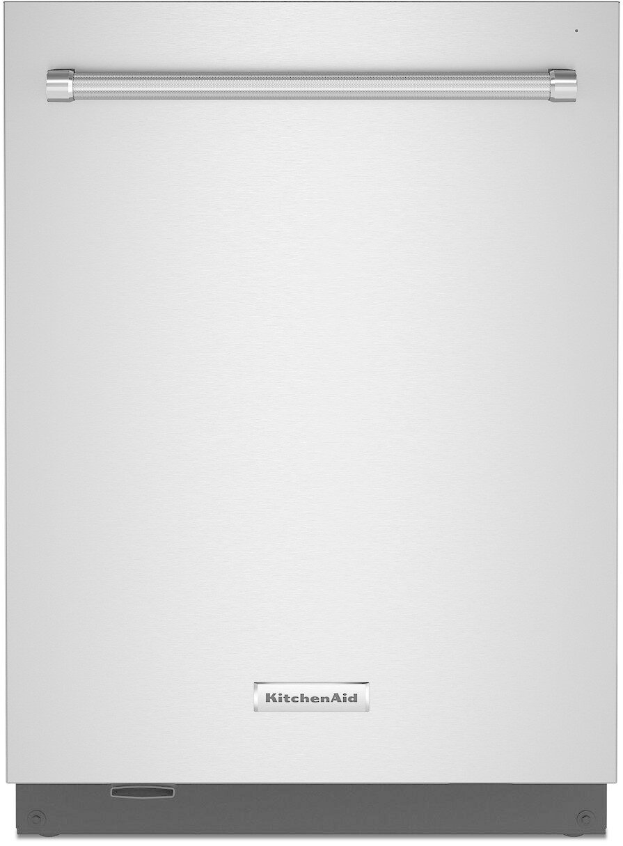 KDTM704KPS Kitchenaid 24 Inch Dishwasher with Top Controls and Towel Handle - Stainless Steel-1