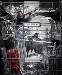 KDTM704KPS Kitchenaid 24 Inch Dishwasher with Top Controls and Towel Handle - Stainless Steel-3