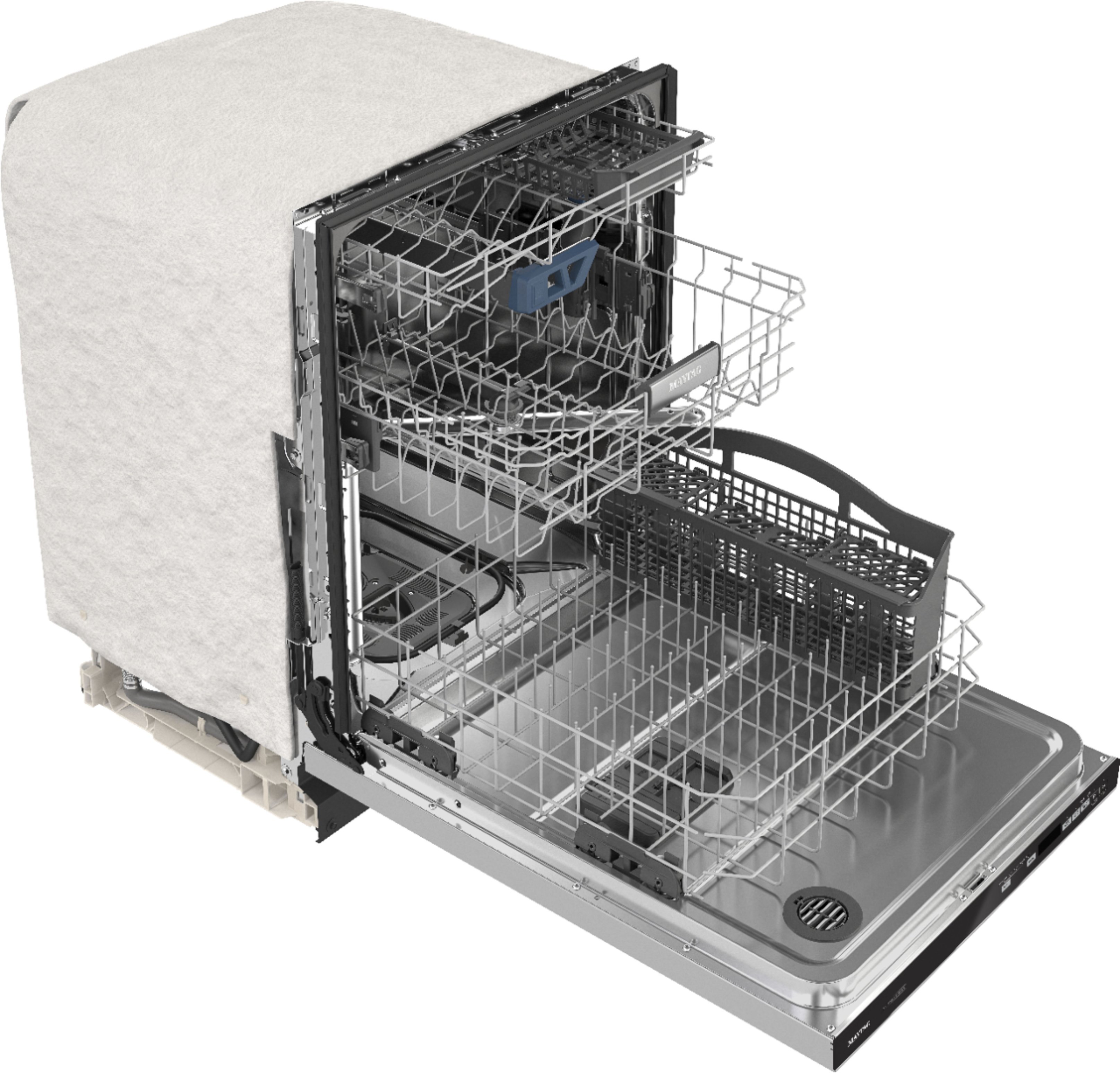 MDB8959SKZ Maytag 24 Inch Top Control Dishwasher - Stainless Steel-3