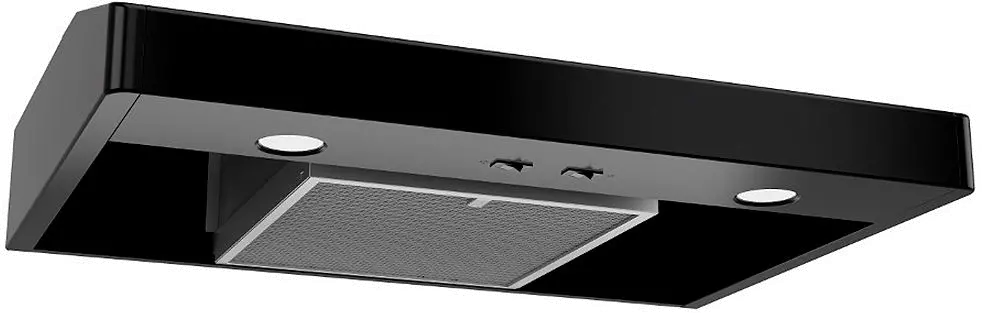 TEN130BL Broan 30 Inch Tenaya 1 Under Cabinet Range Hood - Black-2