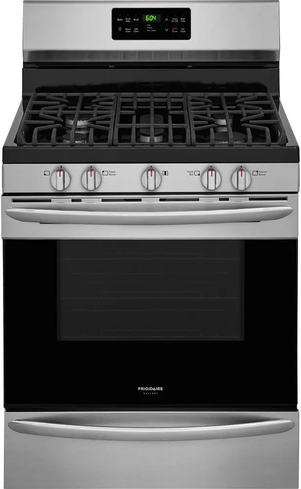 GCRG3060AF Frigidaire 30 Inch Gas Range with Air Fry - Stainless Steel-1