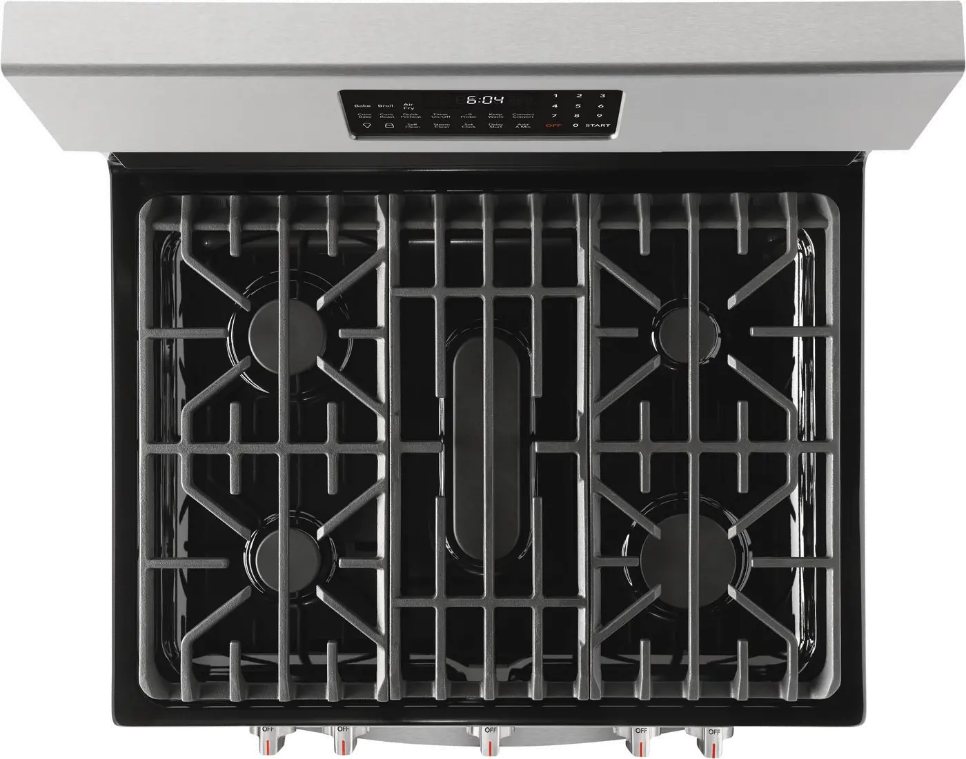 GCRG3060AF Frigidaire 30 Inch Gas Range with Air Fry - Stainless Steel-2