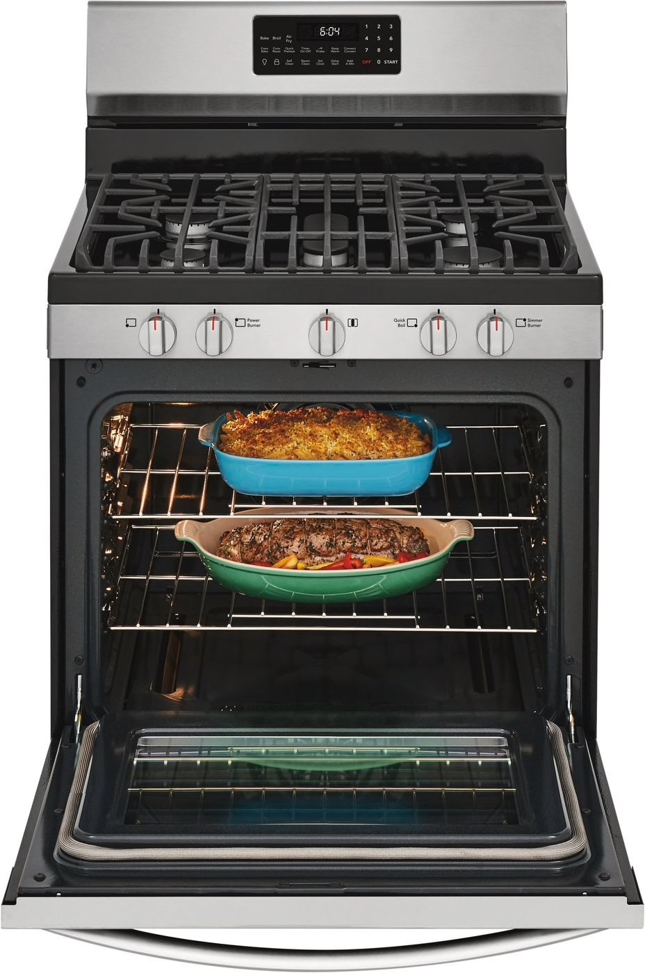 GCRG3060AF Frigidaire 30 Inch Gas Range with Air Fry - Stainless Steel-3