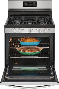 GCRG3060AF Frigidaire 30 Inch Gas Range with Air Fry - Stainless Steel-3