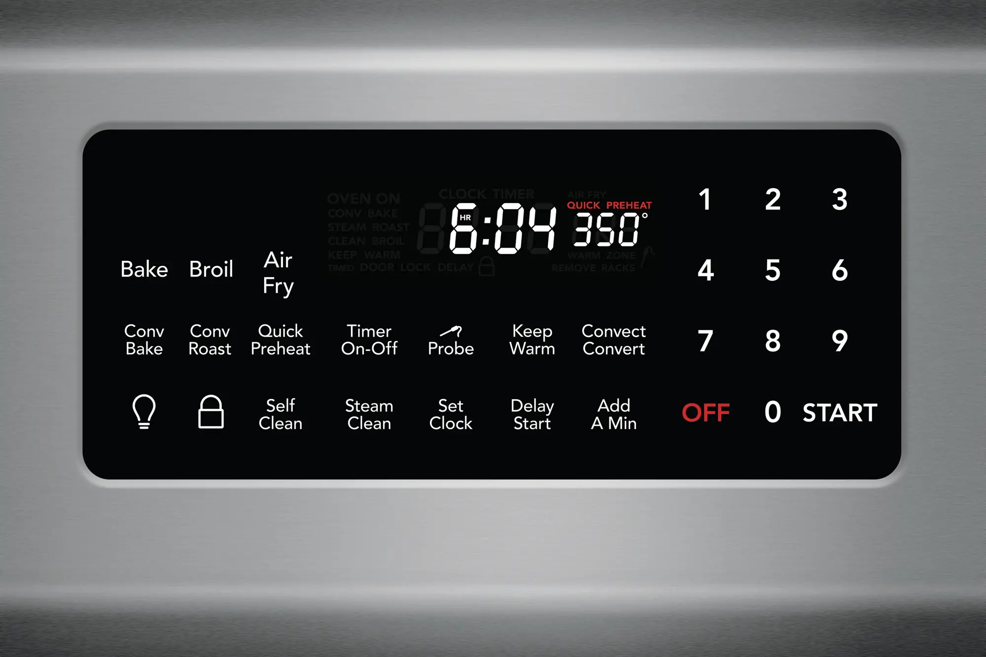 GCRE3060AF Frigidaire Gallery 30 Inch Electric Range with Convection and Air Fry - 5.7 cu. ft., Stainless Steel-6