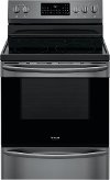 GCRE3060AD Frigidaire Gallery 30 Inch Electric Range with Convection and Air Fry - 5.7 cu. ft. Black Stainless Steel