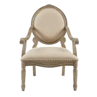 Brentwood Beige Accent Chair