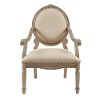 Traditional Beige Accent Chair - Brentwood