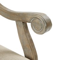 Traditional Beige Accent Chair - Brentwood-5