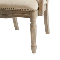 Traditional Beige Accent Chair - Brentwood-6