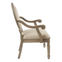 Traditional Beige Accent Chair - Brentwood-7