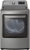 DLE7060VE LG 7.3 cu. ft. Electric Dryer with Sensor Dry Technology - Graphite Steel