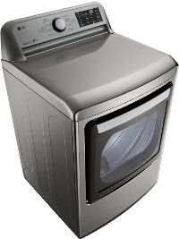 DLE7060VE LG 7.3 cu. ft. Electric Dryer with Sensor Dry Technology - Graphite Steel-3