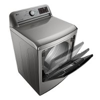 DLG7061VE LG Gas Dryer with Sensor Dry Technology - 7.3 cu. ft. Graphite Steel-6