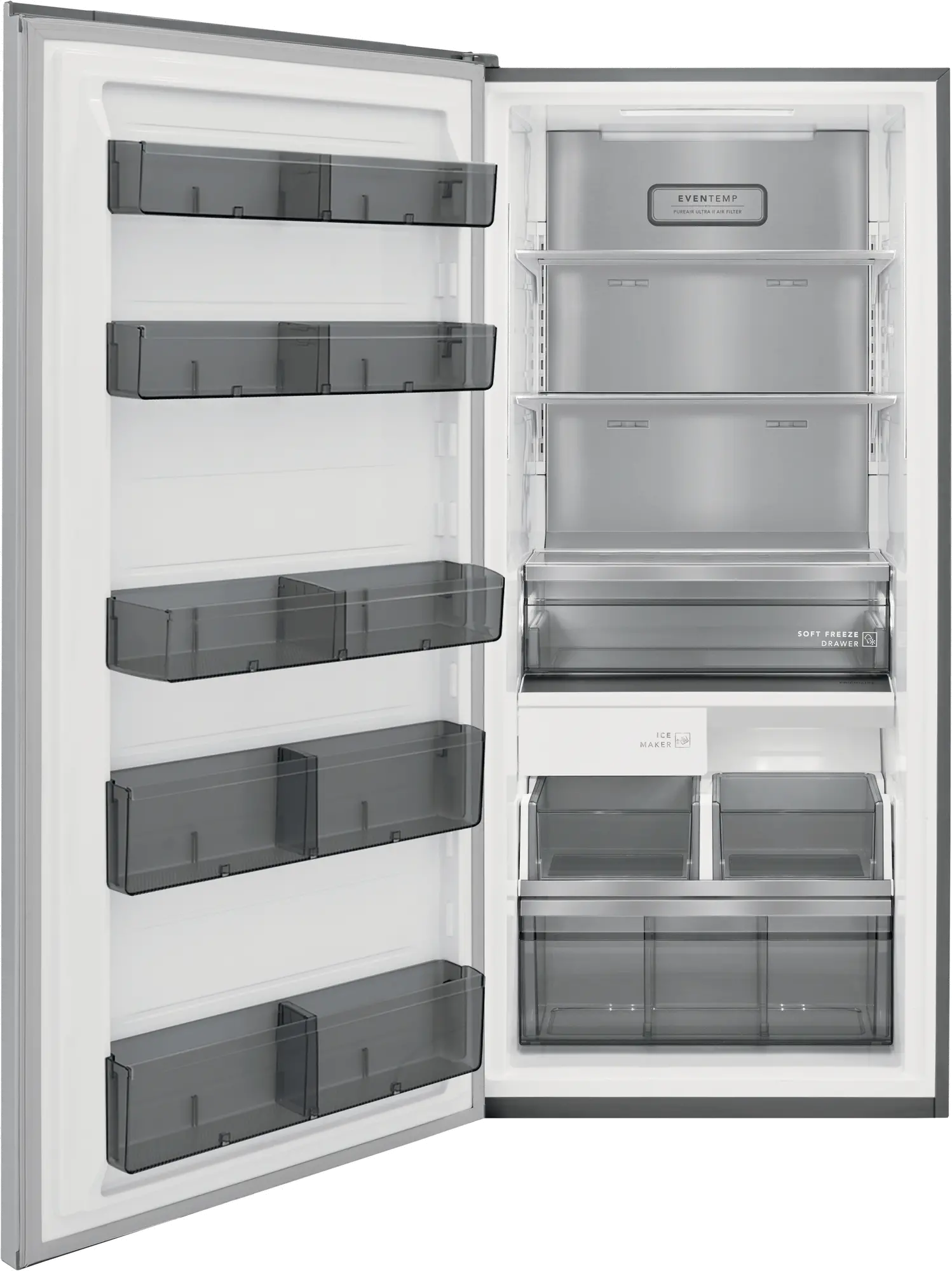 FPFU19F8WF Frigidaire Professional 18.9 cu ft Upright Freezer - Stainless Steel-2