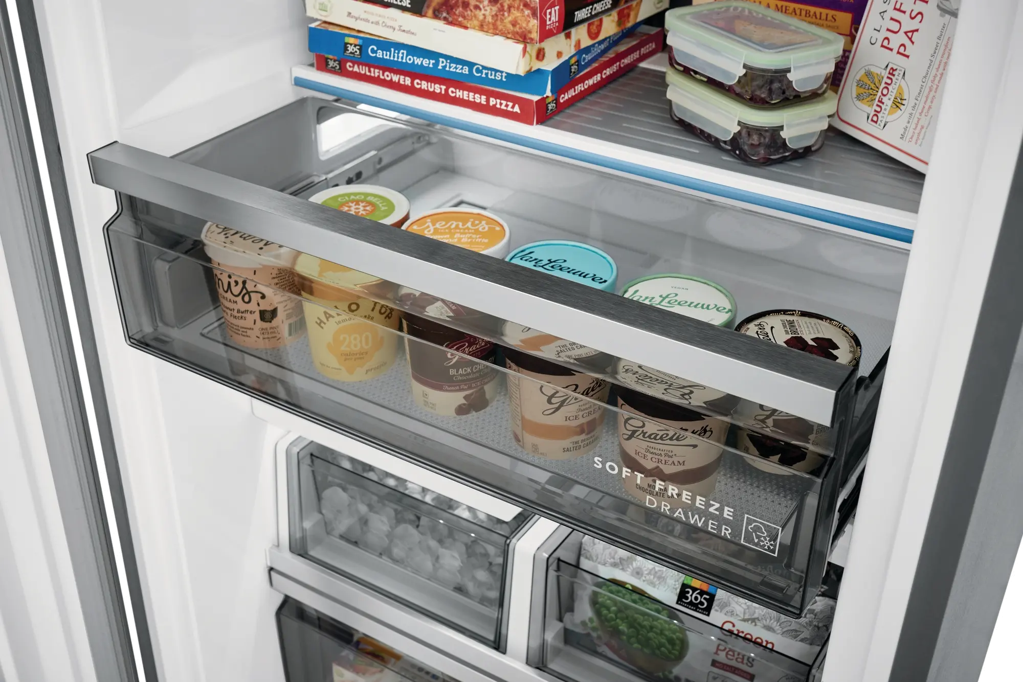 FPFU19F8WF Frigidaire Professional 18.9 cu ft Upright Freezer - Stainless Steel-5