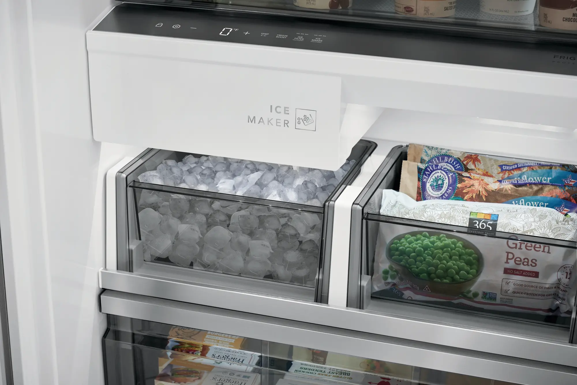 FPFU19F8WF Frigidaire Professional 18.9 cu ft Upright Freezer - Stainless Steel-6