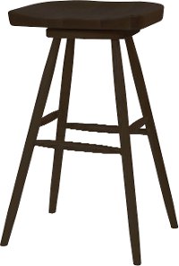 Oak 30 Inch Swivel Bar Stool - Manchester