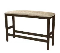 Manchester Oak 30 Inch Bar Height Bench