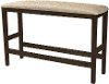 Oak 30 Inch Bar Height Bench - Manchester