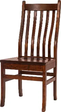 Cherry Slat Back Dining Room Chair - Abbey