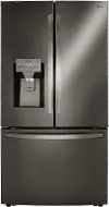 LRFXC2416D LG 23.5 cu ft French Door Refrigerator - Counter Depth Black Stainless Steel