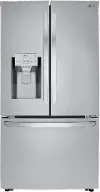 LRFXC2416S LG 23.5 cu ft French Door Refrigerator - Counter Depth Stainless Steel