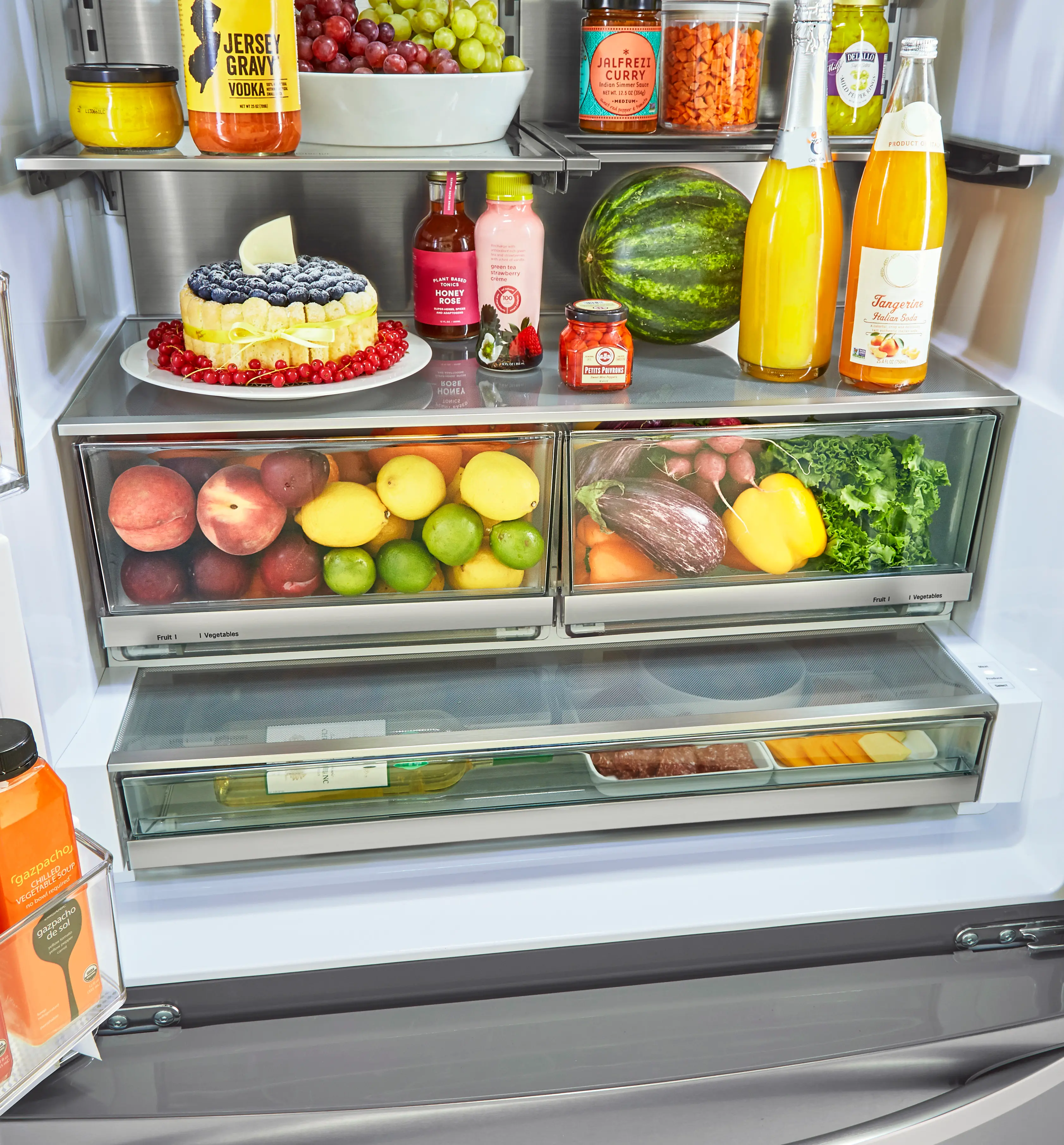 LRFXC2416S LG 23.5 cu ft French Door Refrigerator - Counter Depth Stainless Steel-8