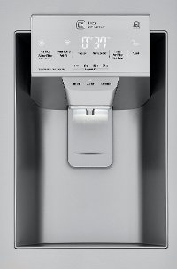 LRFXC2416S LG 36 Inch Counter Depth French Door Smart Refrigerator with Craft Ice - 23.5 cu. ft., Stainless Steel-5