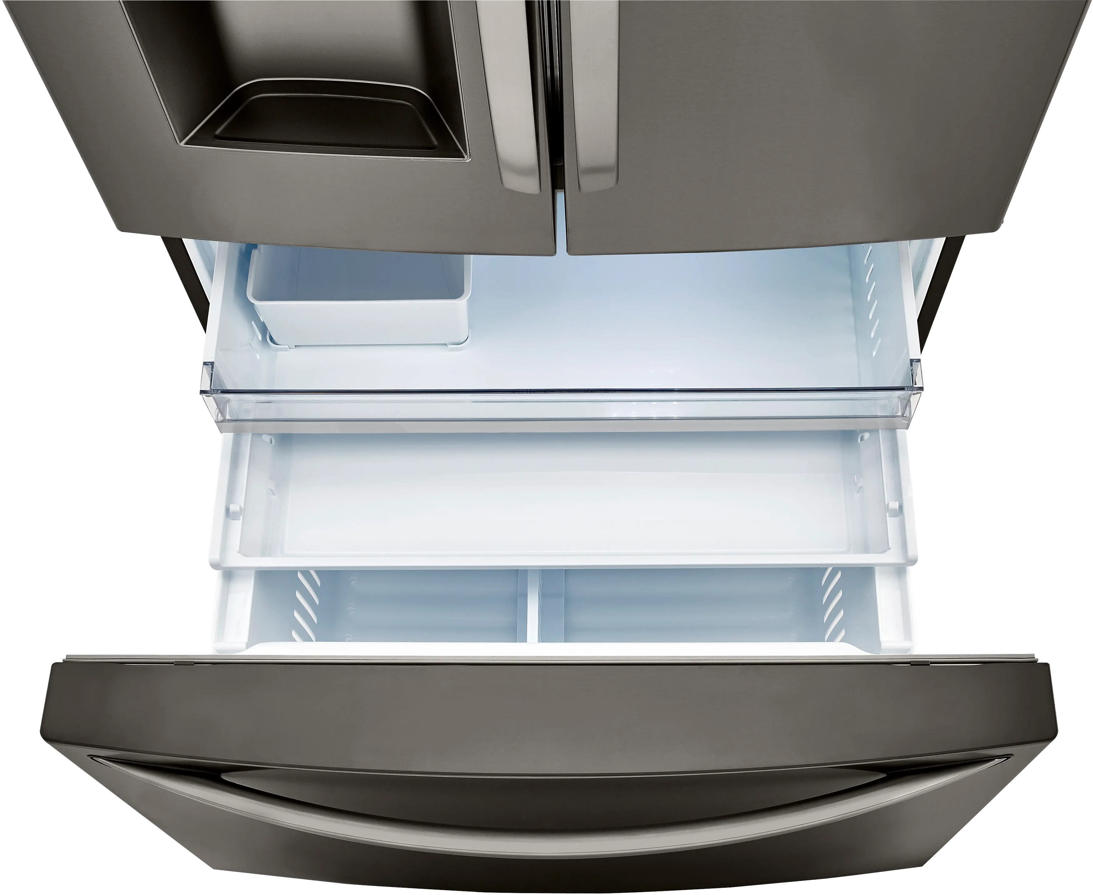 LRFDS3016D LG 29.7 cu ft French Door in Door Refrigerator - Black Stainless Steel-8