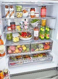 LRFDS3016S LG 36 Inch French Door in Door Smart Refrigerator with Craft Ice - 29.7 cu. ft., Stainless Steel-4