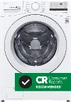 WM3400CW LG Ultra Large Front Load Washer - 4.5 cu. ft. White