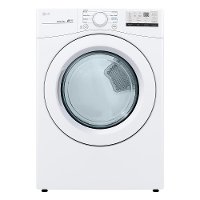 DLE3400W LG Ultra Large Capacity Smart Electric Dryer - 7.4 cu. ft.