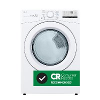 DLE3400W LG Ultra Large Capacity Smart Electric Dryer - 7.4 cu. ft.-2
