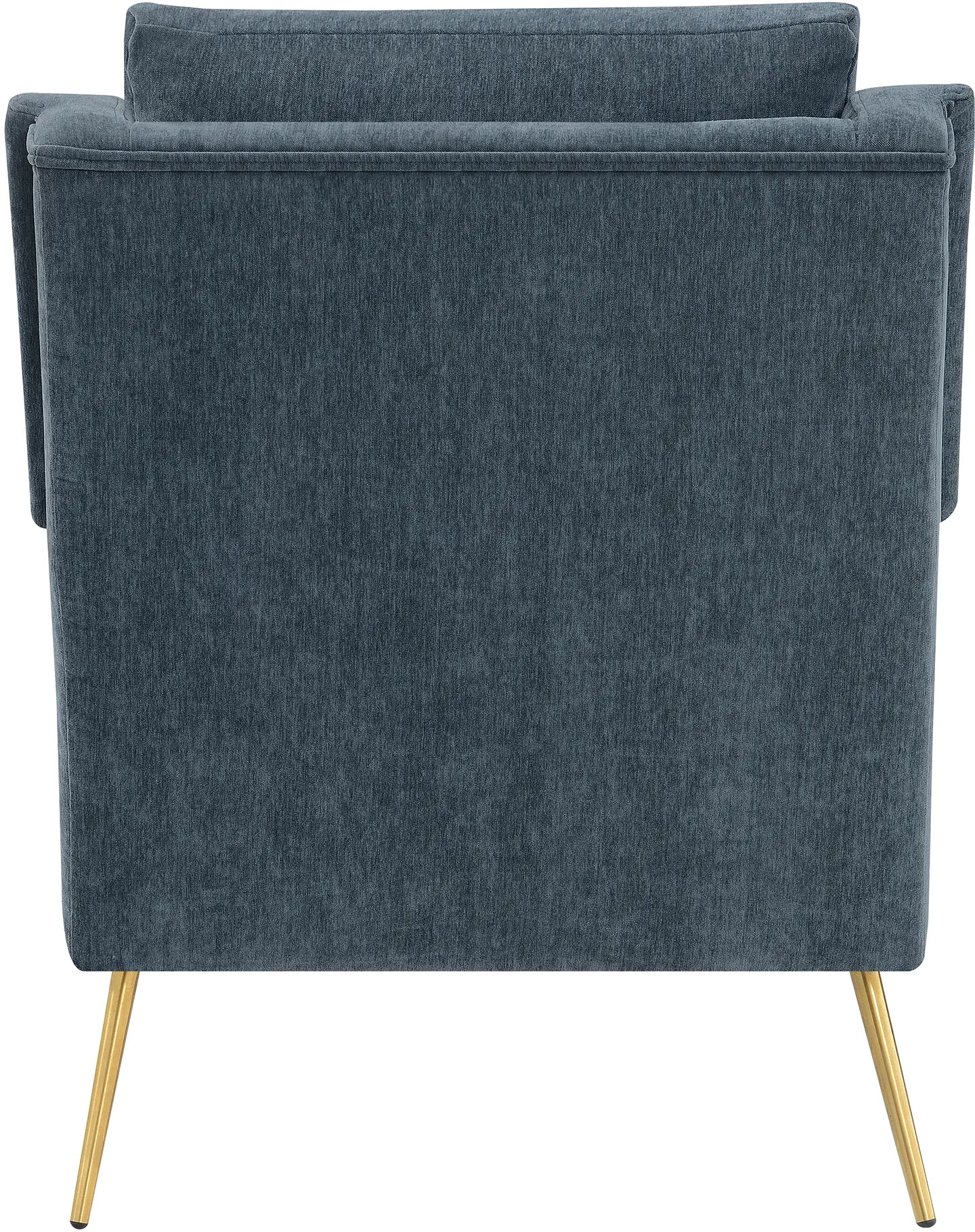 Cambridge Mid Century Modern Slate Blue Accent Chair-5