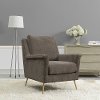 Mid Century Modern Cocoa Brown Accent Chair - Cambridge