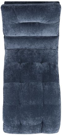 Contemporary Slate Blue Upholstered Chaise - Dominick-5