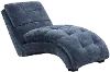Dominick Slate Blue Chaise