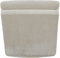 Contemporary Off White Upholstered Chaise - Dominick-2