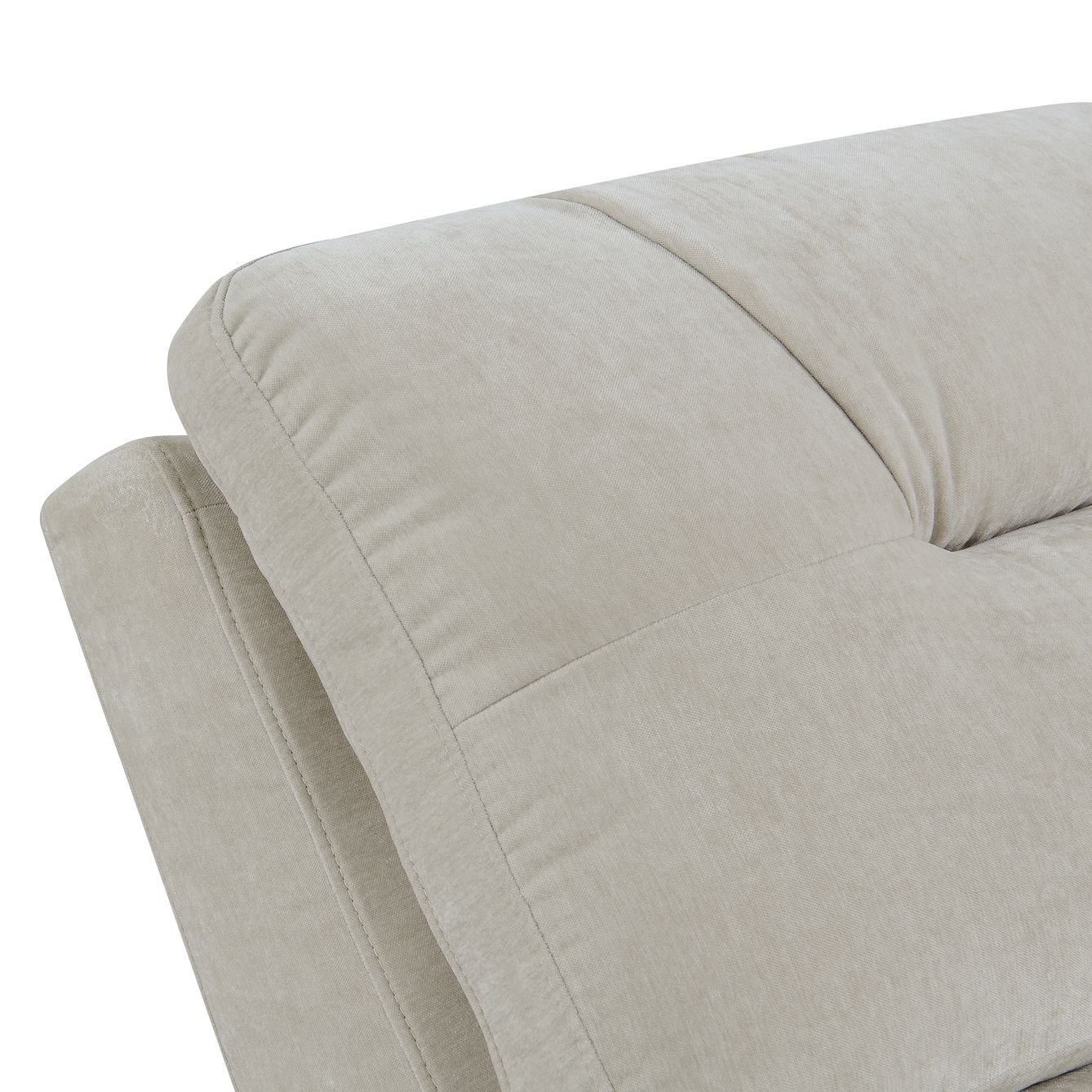 Contemporary Off White Upholstered Chaise - Dominick-8