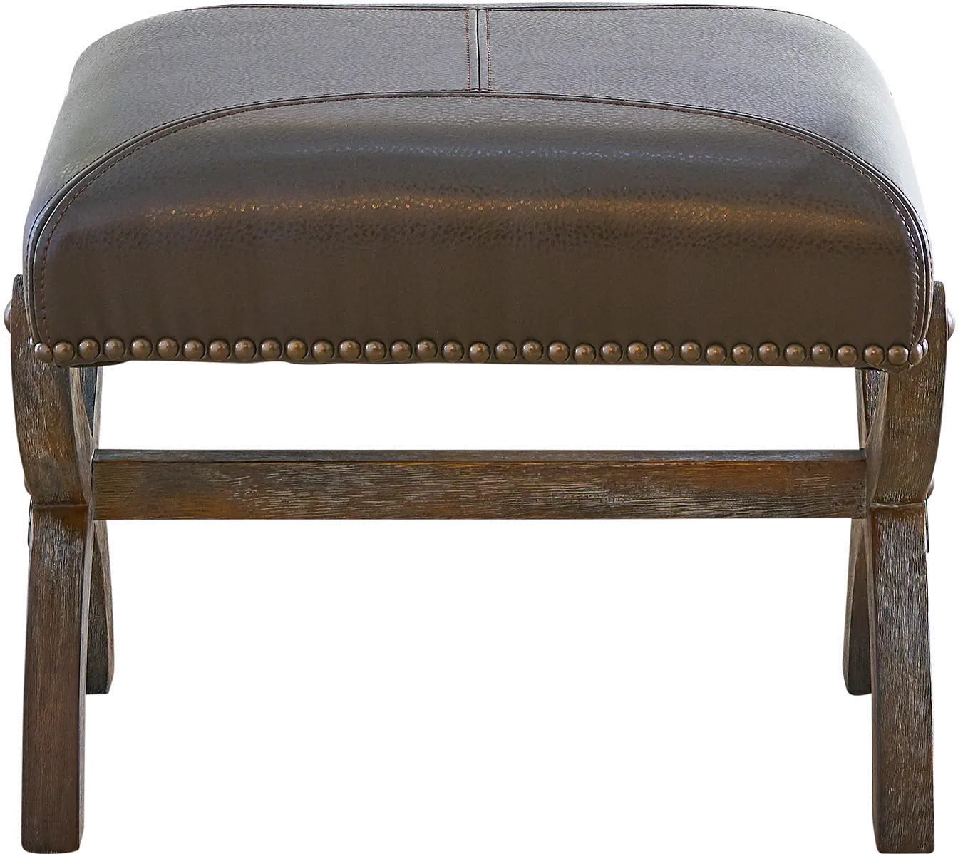 Hunter Brown Accent Chair and Ottoman-7