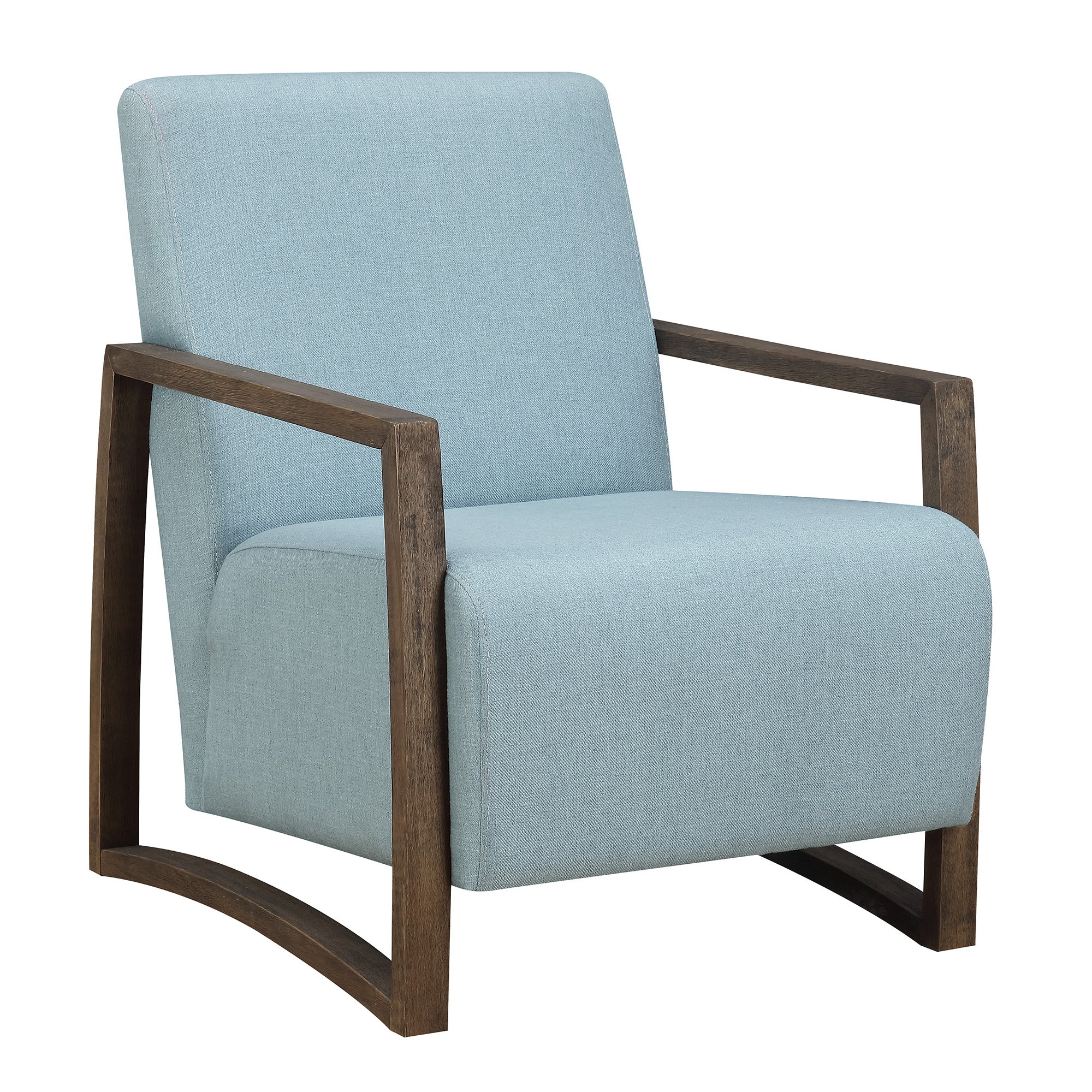 Furman Light Blue Accent Chair-3