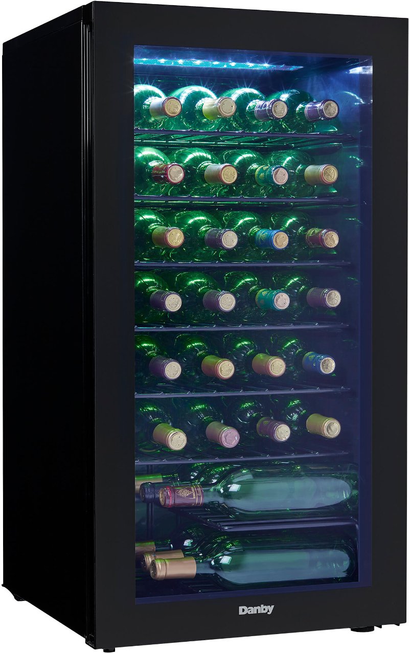 Danby 36 Bottle Wine Cooler Black Rc Willey