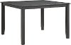 Clearance Contemporary Dark Gray Square Counter Height Dining Room Table - Carbon