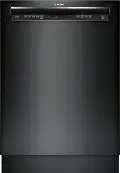 SHEM63W56N Bosch 300 Series Front Control Dishwasher - Black