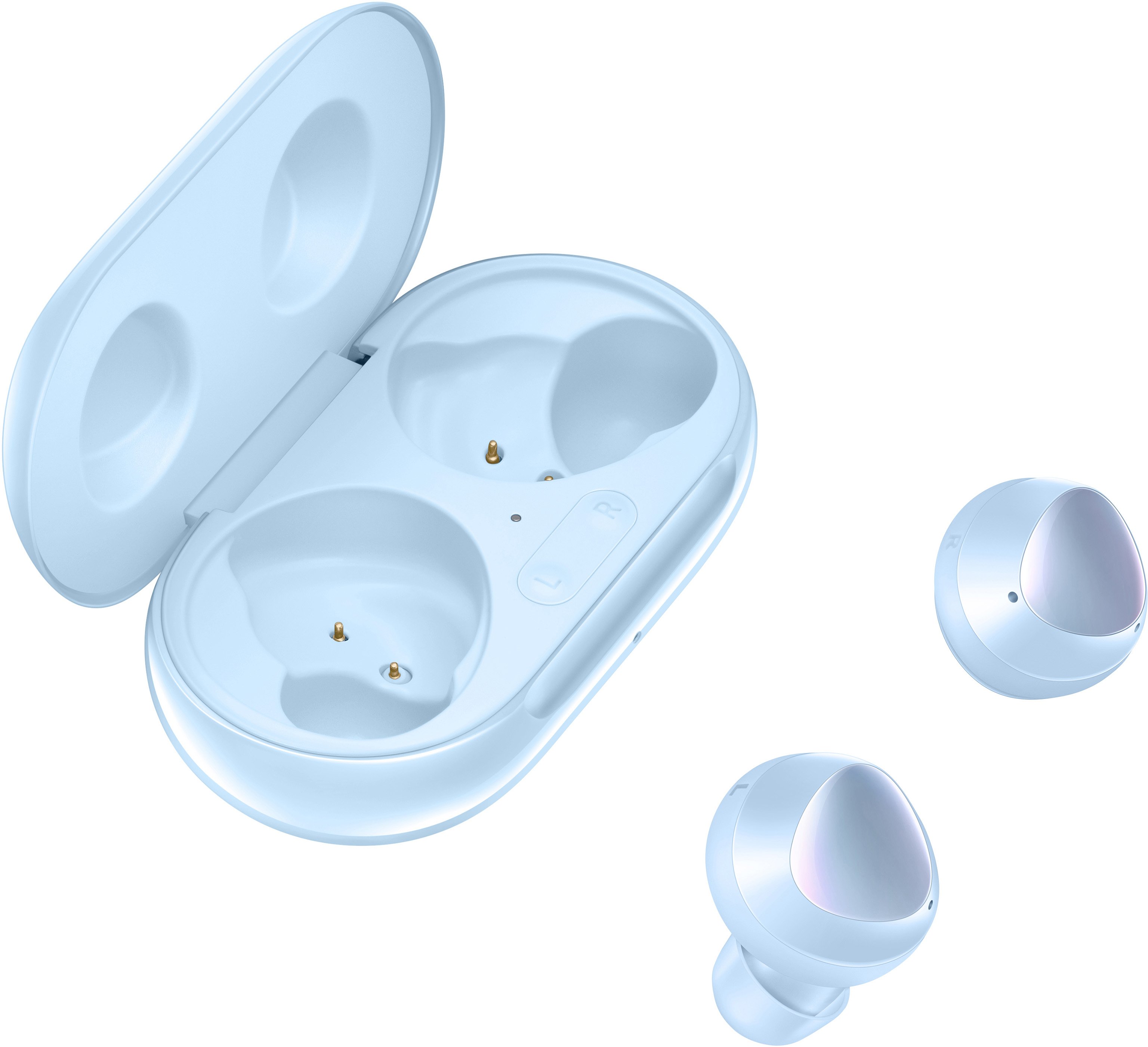 SM-R175NZBAXAR Samsung Galaxy Buds+ Light Blue True Wireless Earbuds-6